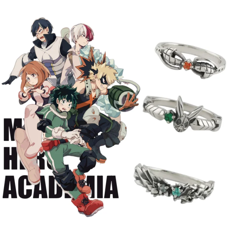 My Hero Academia Anime Character Ring - Fashion Accessories & Gifts