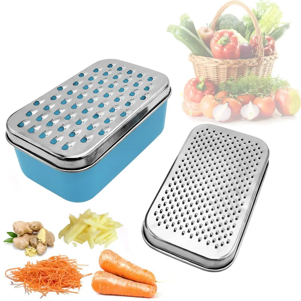 EGNMCR Râpe à Fromage Multifonctionnelle Manuelle Légumes Concombre Pomme de Terre Carotte Outil de Cuisine Râpe Vegetable shredder