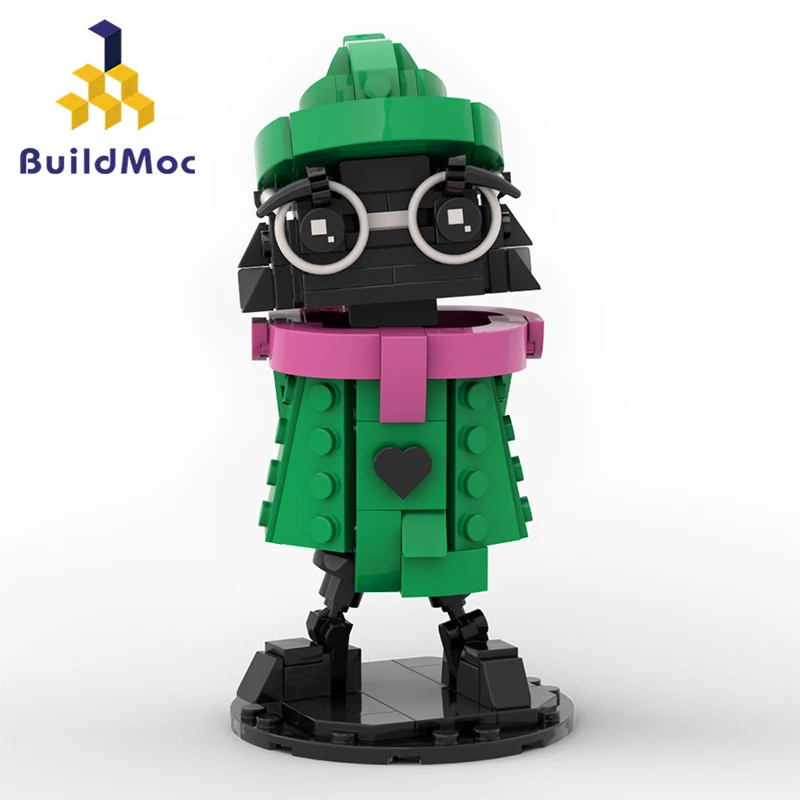 

Строительные блоки Deltaruned Ralsei для комплектов, Игровая серия, экшн-фигурка, кирпичные строительные наборы, 207 шт. кирпичей, детский подарок на день рождения