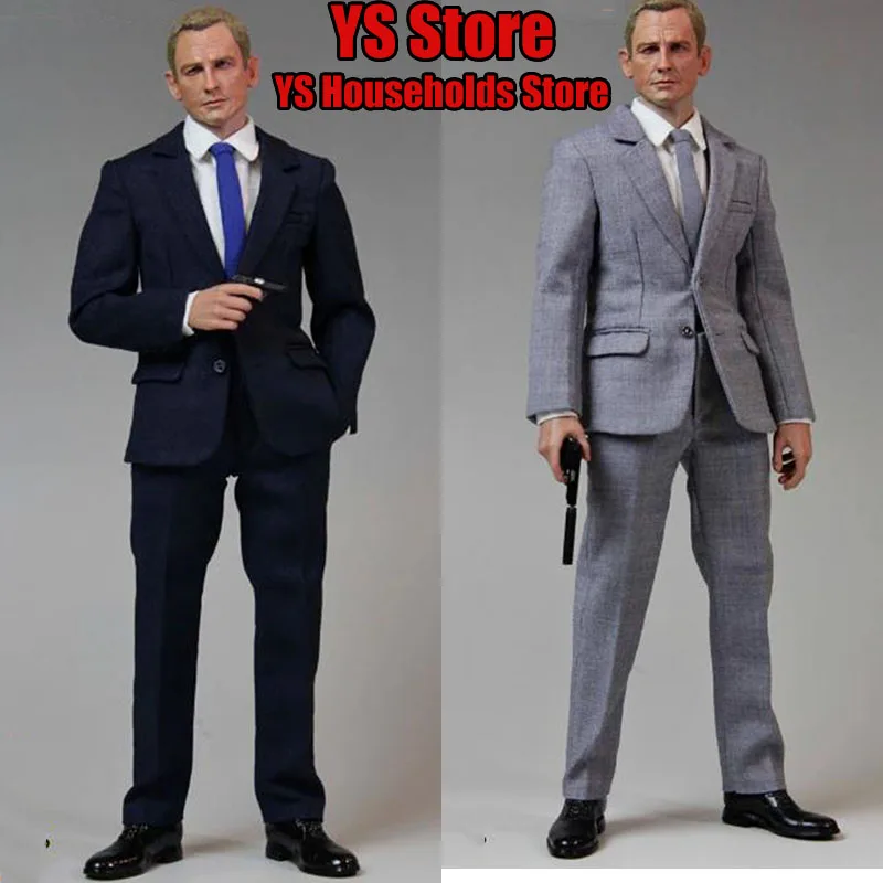 

CUKE TOYS NO.MA-009 2Style 1/6 Male Soldier Clothes The Secret Service Calm Suit Set Accessory 12Inch Action Figure Body Dolls