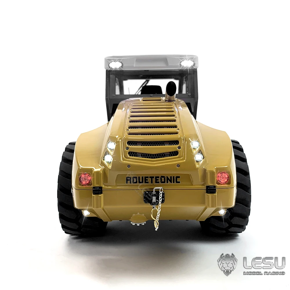 LESU RTR 1/14 RC Hydraulic Road Roller Metal Aoue-H13I Remote Control Car W Remote Controller Model Toys for Adult TH22558-SMT3 3