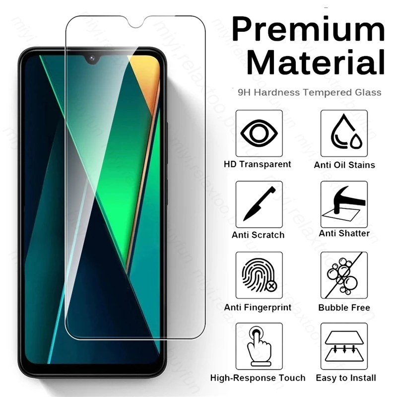 8-in-1 Protective Glass with Camera Lens and Screen Protector
