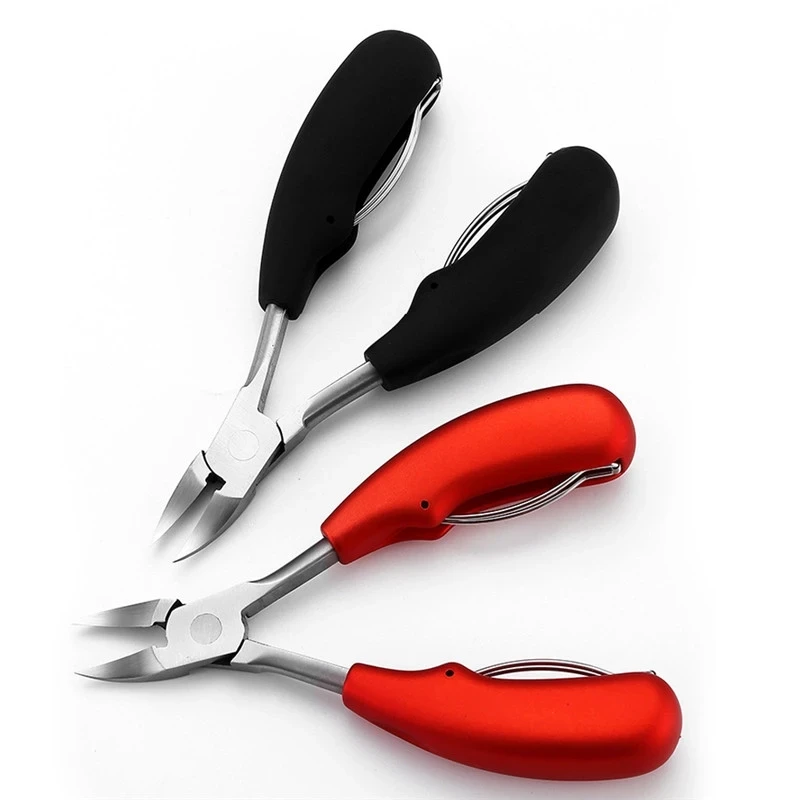 Nail Clipper Ingrown Toenail Cutters Pedicure Tool Anti-Splash Short Cuticle Professional