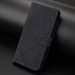 Leather Flip Wallet Case - Skin Feel Design - M13 5G (Black)