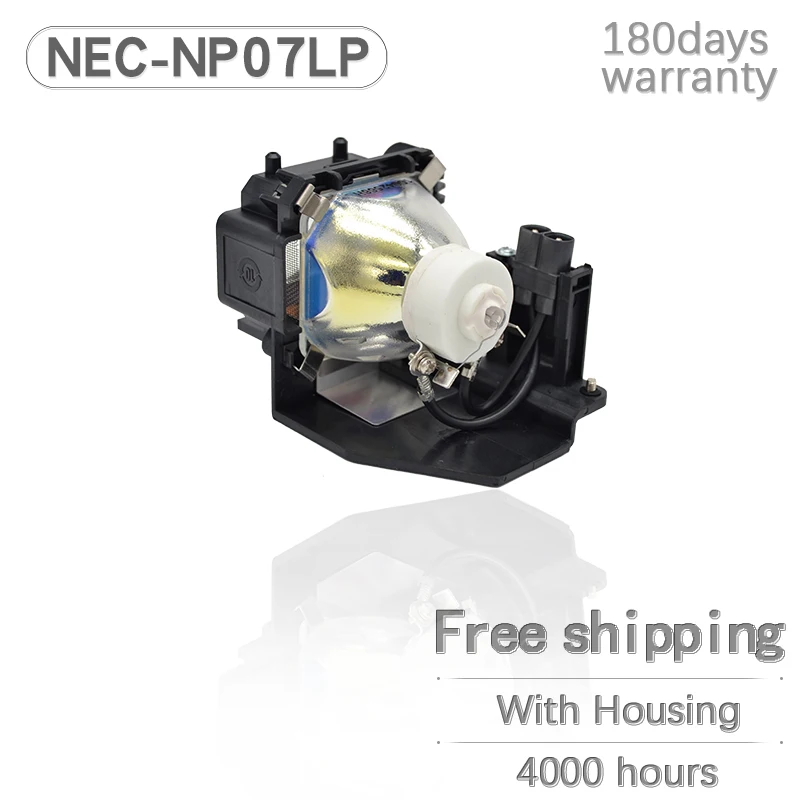

NP07LP Projector Lamp For Nec NP300 NP400 NP510W NP600 NP510WS NP610SG NP610 NP600S NP510WSG NP500WS NP410W NP400G