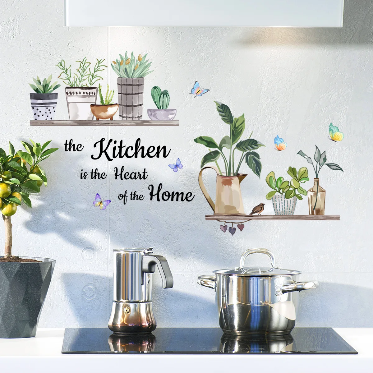 Kitchen Wall Sticker Self Adhesive Stickers Wall Stickers 30*60cm