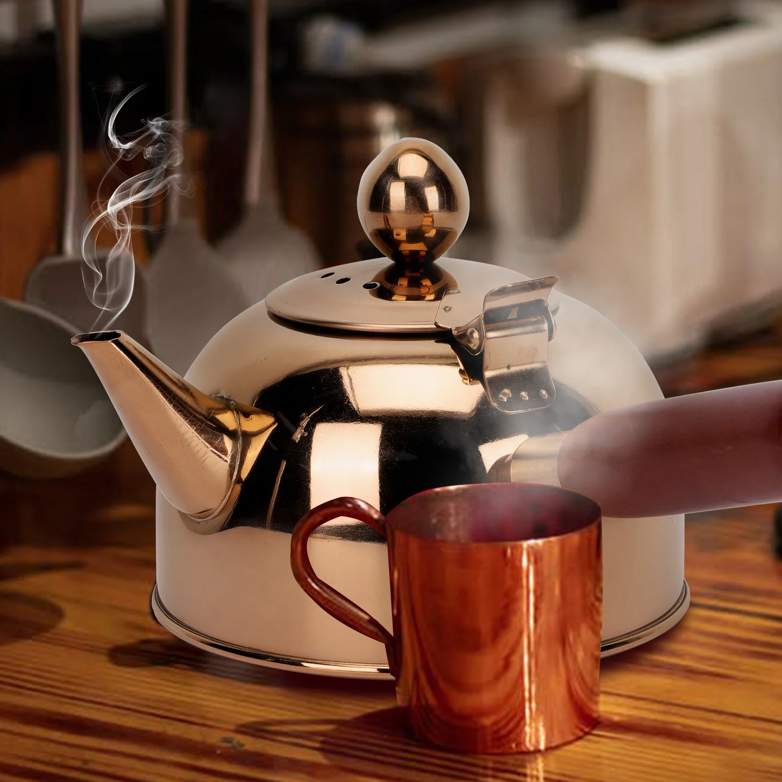 

Coffee Accessories Kettle Household Water Pots Car Stainless Steel Teakettles Delicate Kitchen
