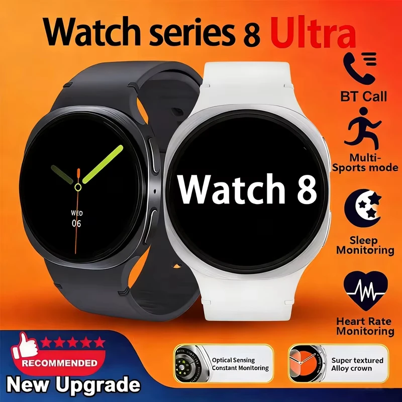 2026 hot Watch 8 Mini GPS Track Smart Watch Men Women Map Navigation Heart Rate BT Call IP68 Waterproof Compass Sport Smartwatch 1