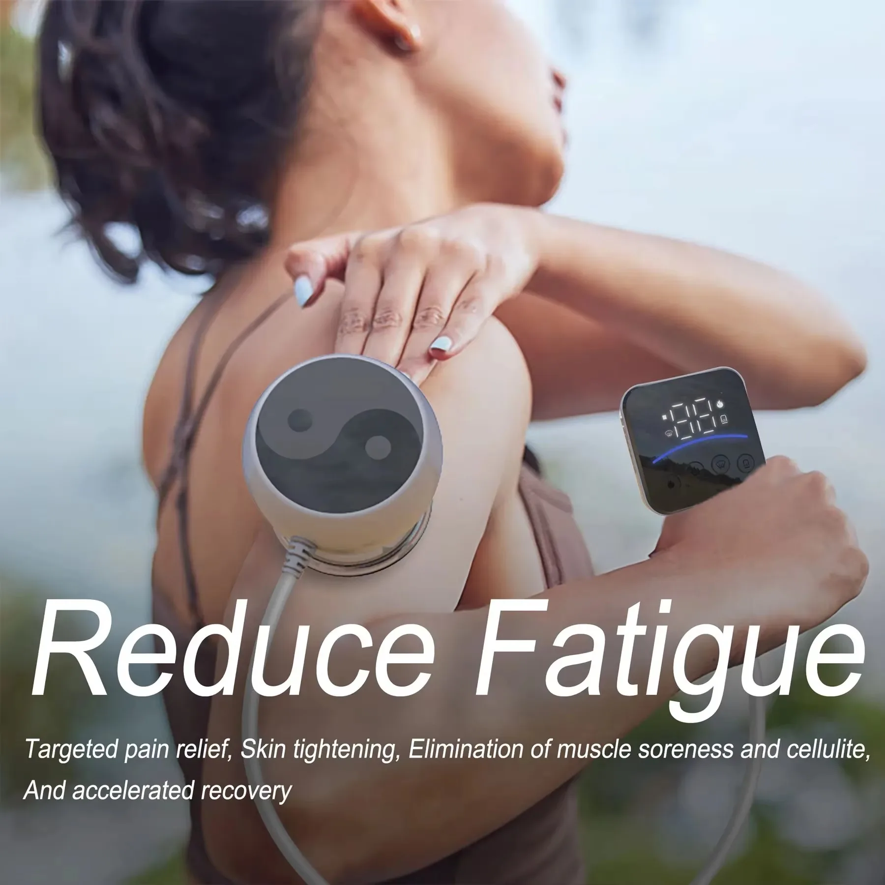 NEW Intelligent Breathing Vacuum Cupping Therapy Remote Controller Cupping Device Smart Electric Gua Sha Cupping Machine Massage