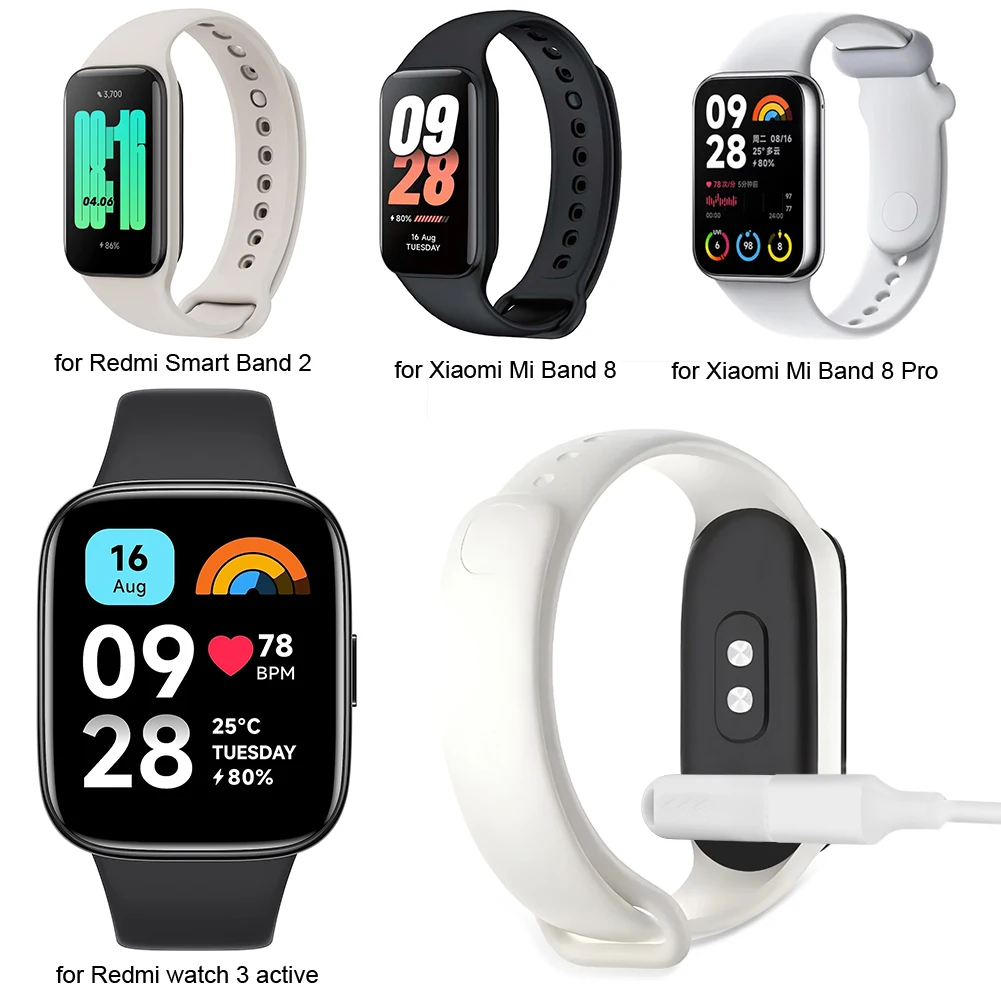 USB C 90 Degree Magnetic Charging Adapter for Xiaomi Mi Band 8 Pro Watch Charger Charging Connector for Redmi Watch 4 Charger