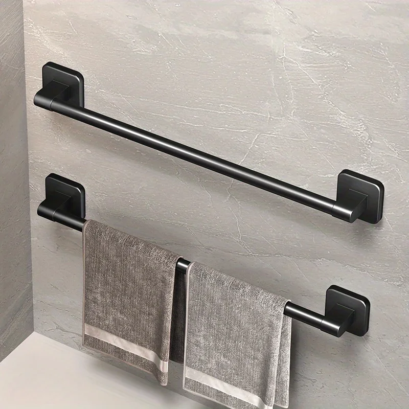 Towel Rack Towel Holder Bathroom Towel Holder Without Drilling Bathroom Towel Rack TowelBar Self-Adhesive Rack TowelRail