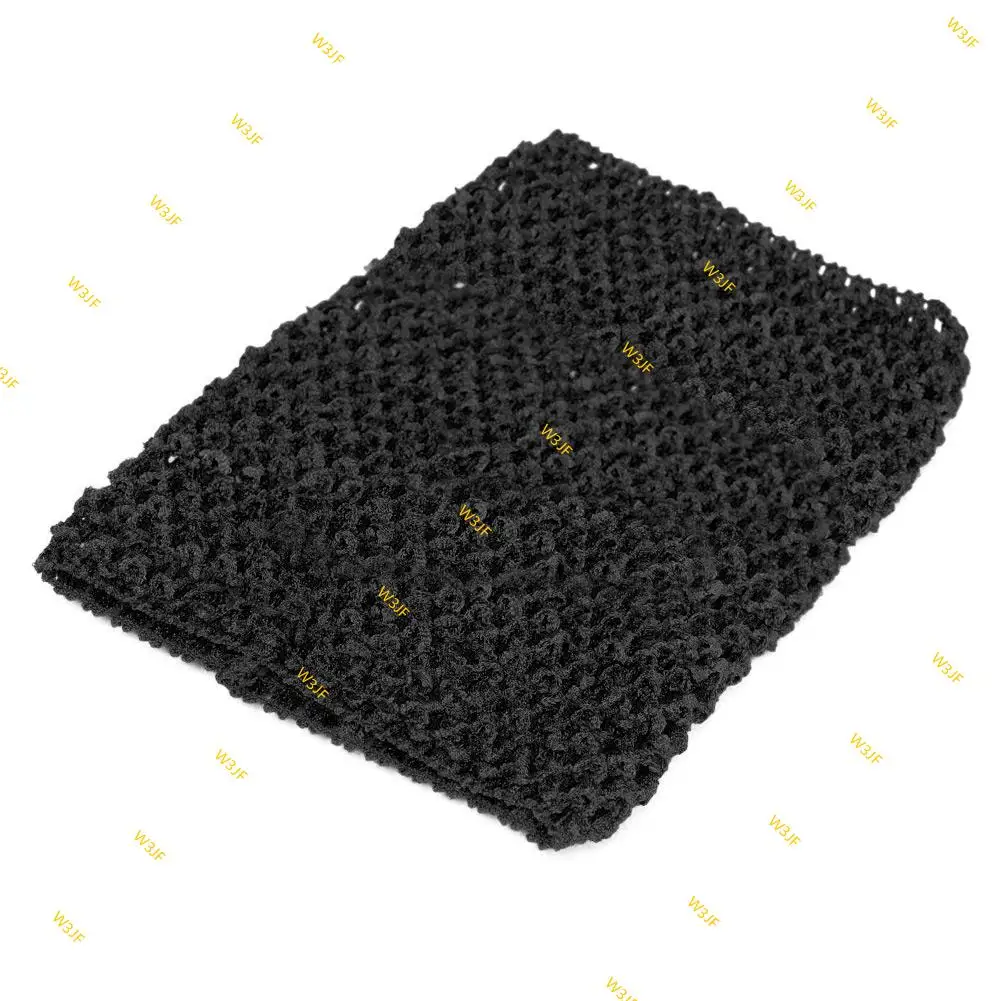 W3JF 9 Inch Girl Elastic Knitted Crochet Tube Tops Tensile Children Skirt