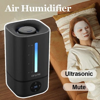 4L Large Capacity Air Humidifier Mute Large Spray Volum Diffuser Ultrasonic Digital Display Replenishment Humidifier Home Decor 1