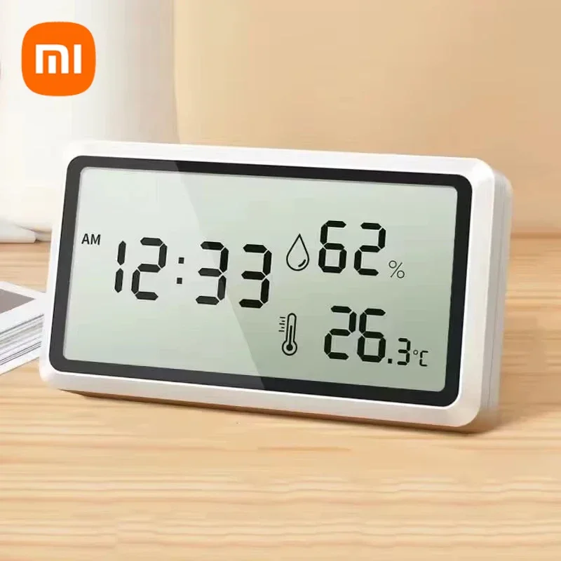 Thermometer Hygrometer Xiaomi Electronic Weather Station for Home Indoor High Precision
