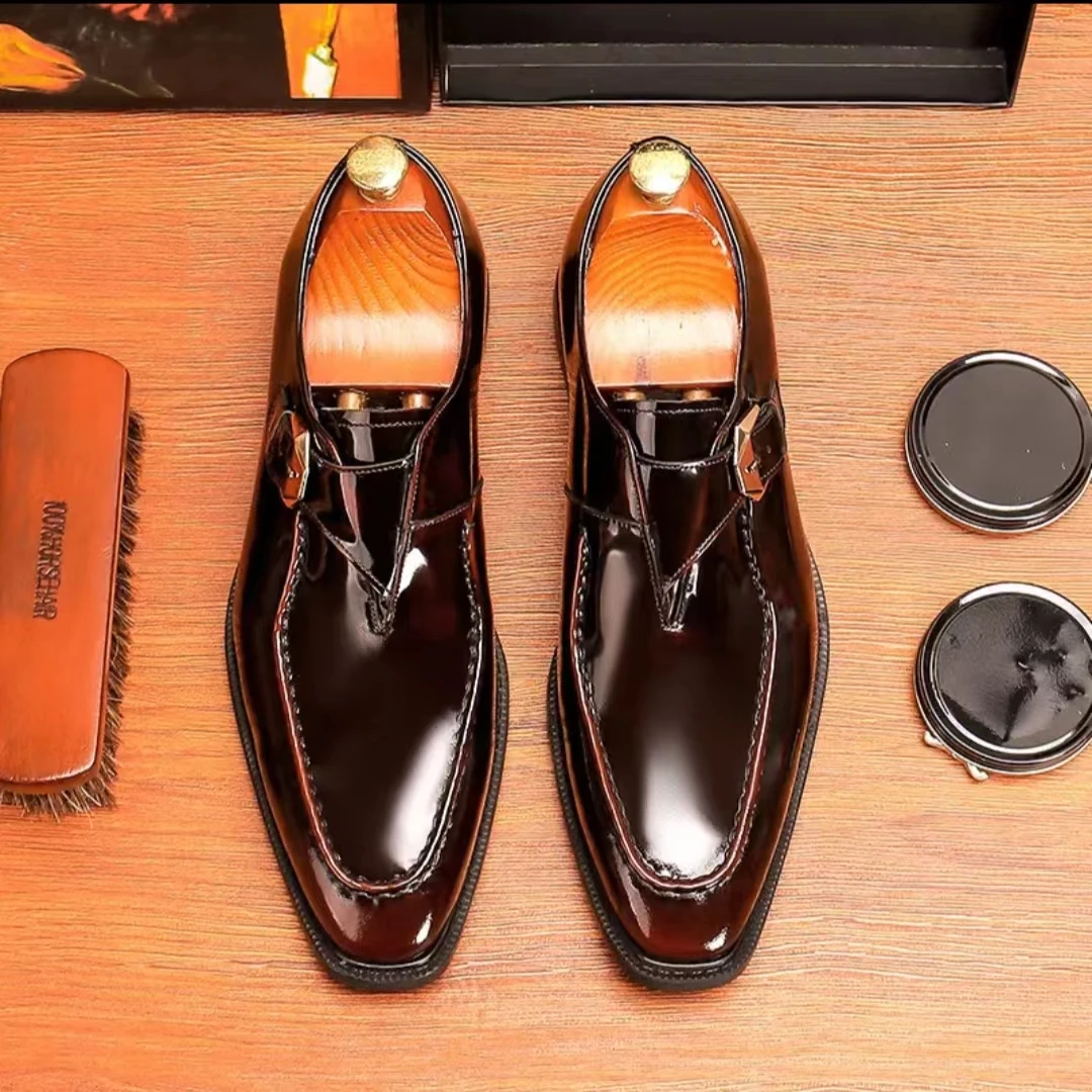 

Spring And Autumn New Casual Business Formal Wear Pointed Toe High-end Men's Leather Shoes