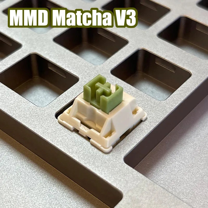 MMD Matcha V3 스위치 라이너 45g 모든 POM 인공 사용 윤활 기계식 키보드 AULA F75 AJAZZ AK820 용 맞춤형 스위치