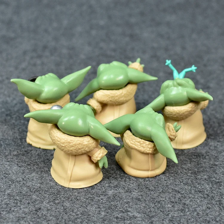 Unisex Star Wars Grogu action figures for Christmas