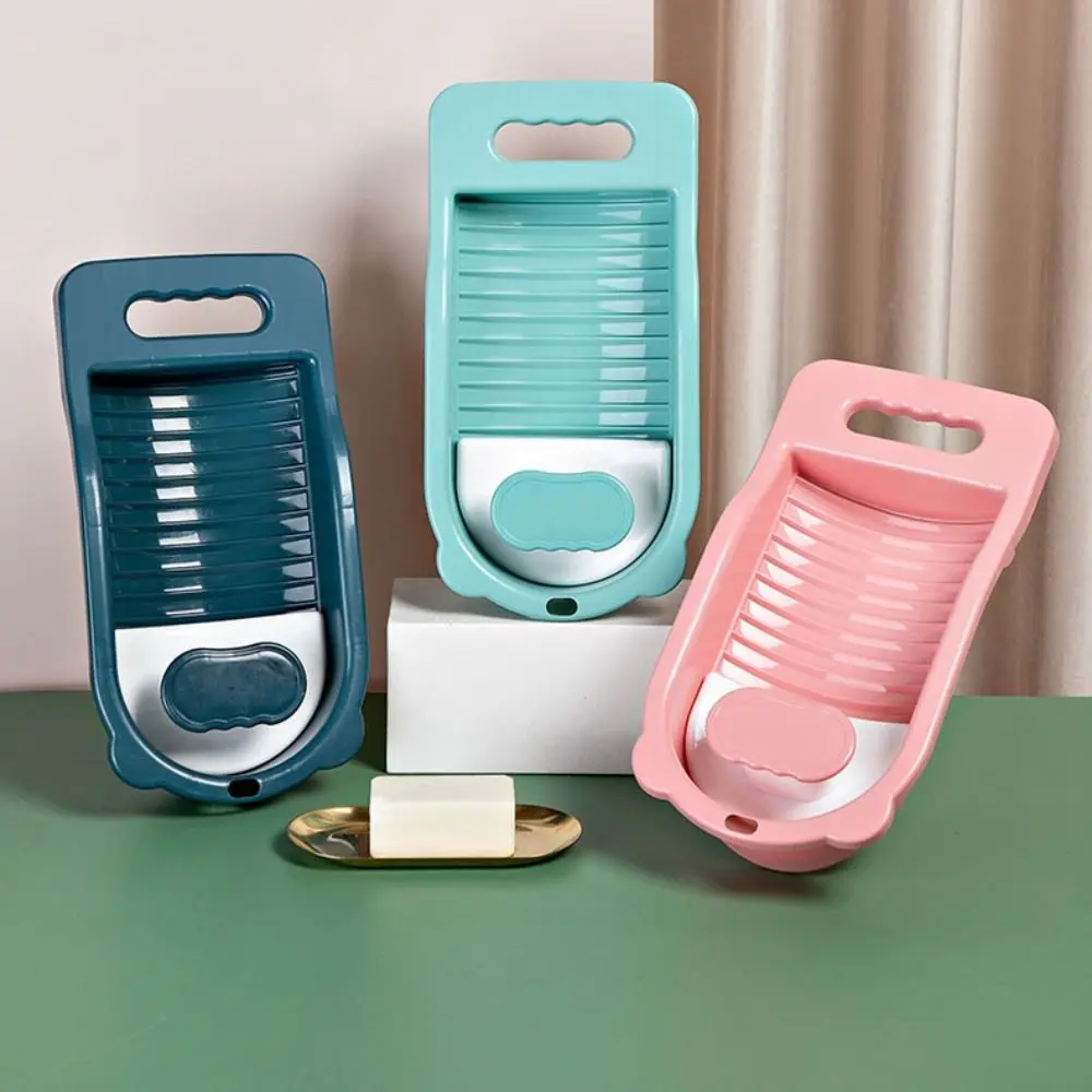 Creative Non-Slip Washboard Thicken Plastic Laundry Board Portable Scrub Boards Apartment