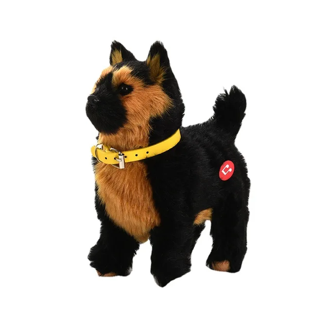 New Simulation Robot Dog Electronic Pet Sound Control Walking Nodding Music Touch Control Robot Animal Pet Children Toy Gifts 4