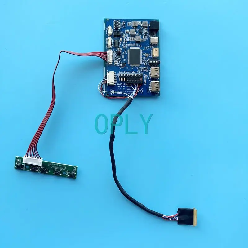 

Fit N156HGE Mini HDMI-Compatible 15.6" 2-USB TYPE-C Laptop Display DIY Kit 1920*1080 PCB 862 Controller Driver Board LVDS 40 Pin