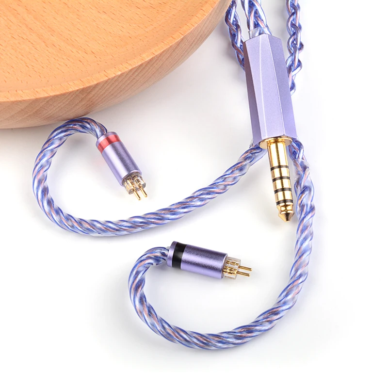 NiceHCK Spacecloud Ultra Flagship Earbud Cable 6N Silver Plated