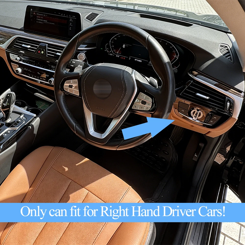 RHD 자동차 운전석 글러브 박스 도구 상자 보관 스위치 박스 BMW 5 시리즈 G30 G31 G38 6 시리즈 GT G32 2017-2021 51167948716