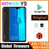 HONOR Y9-2019 Smartphone Global Firmware 6.5-inch Front Camera 16M Battery 4000 mAh CPU Haisi Qilin 710 used phone 1
