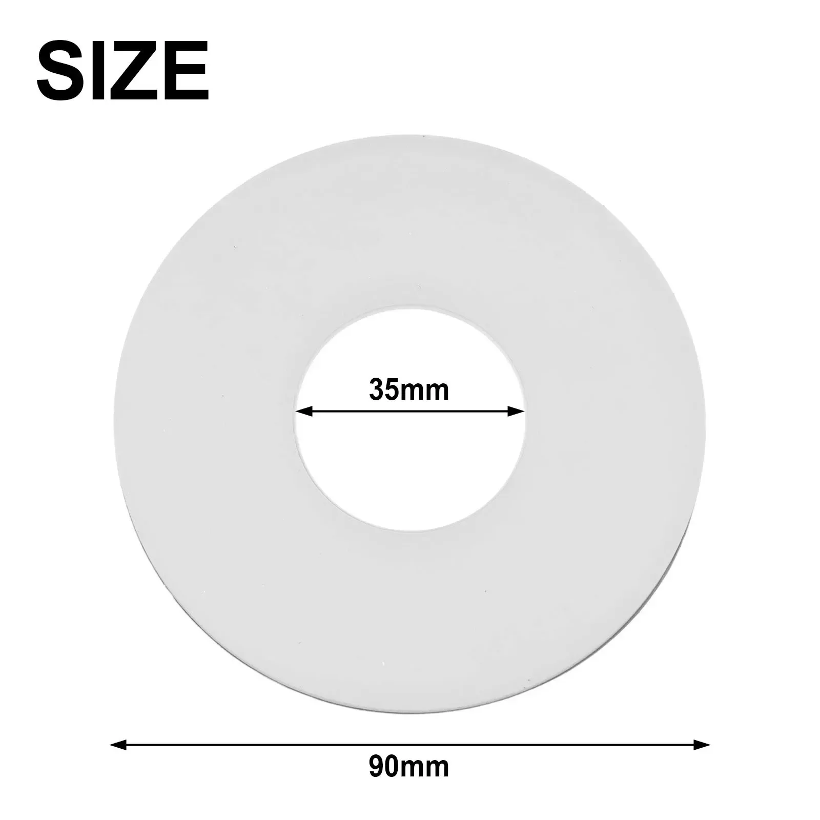 Flush Valve Seal Washer For Replacement Standard Flush Valve Seal Washer Cistern Inlet Fix 3inch Bathroom Accessories