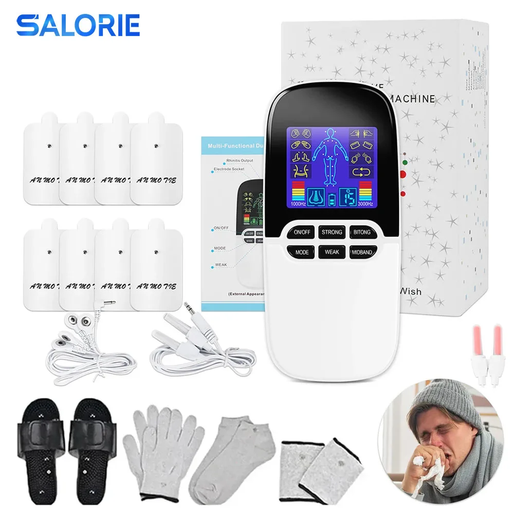 

Physiotherapy Tens Unit Electric Muscle Stimulator EMS Acupuncture Massage Digital Therapy Slimming Machine Electrostimulator