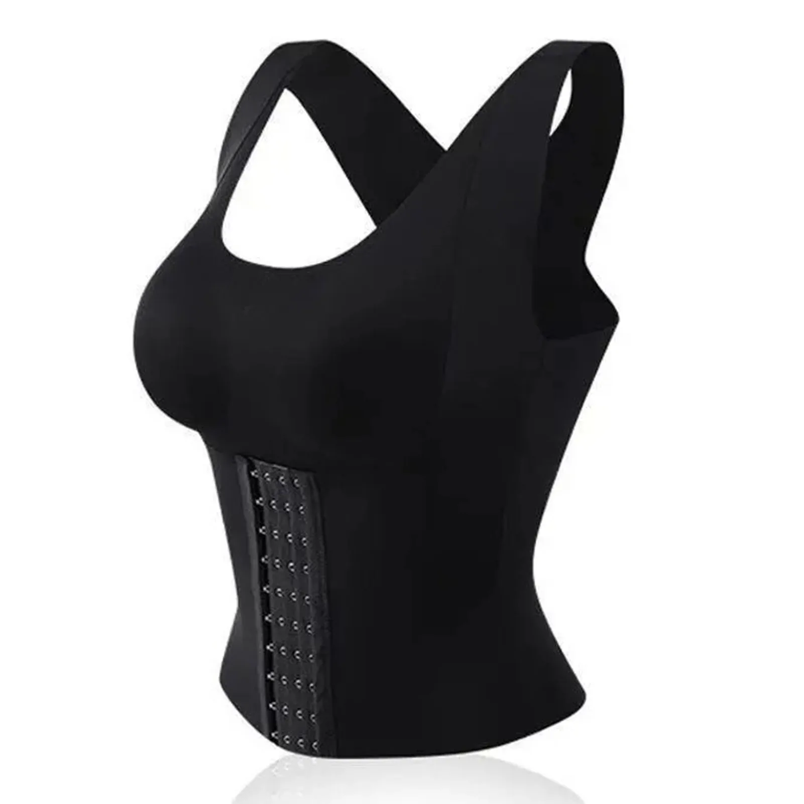

4 In 1 Waist Trainers Bra Women Breathable Shapewear Chest Support Tank Top