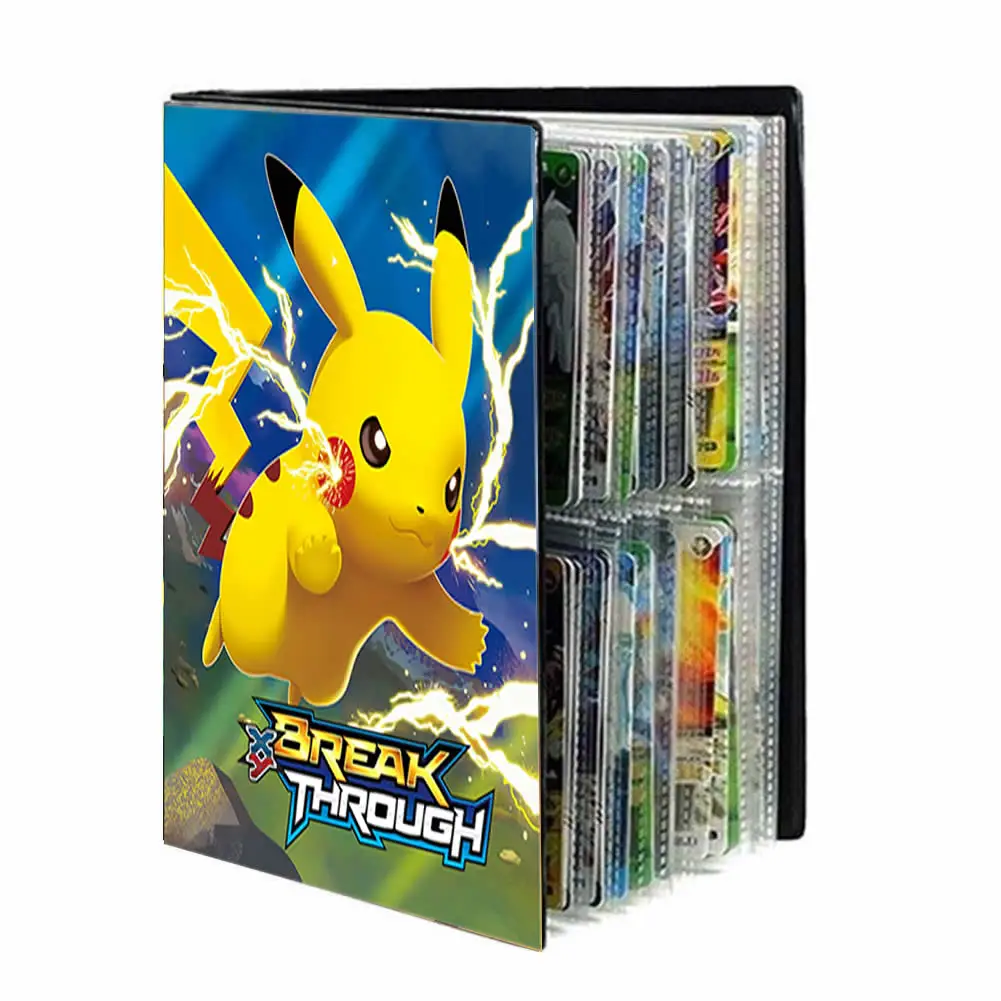 Pokemon Album Book 240Pcs Pokemon card Binder Map Holder Game Characters  Cards Collections Folder Loaded List Toys Gift For kids| | - AliExpress