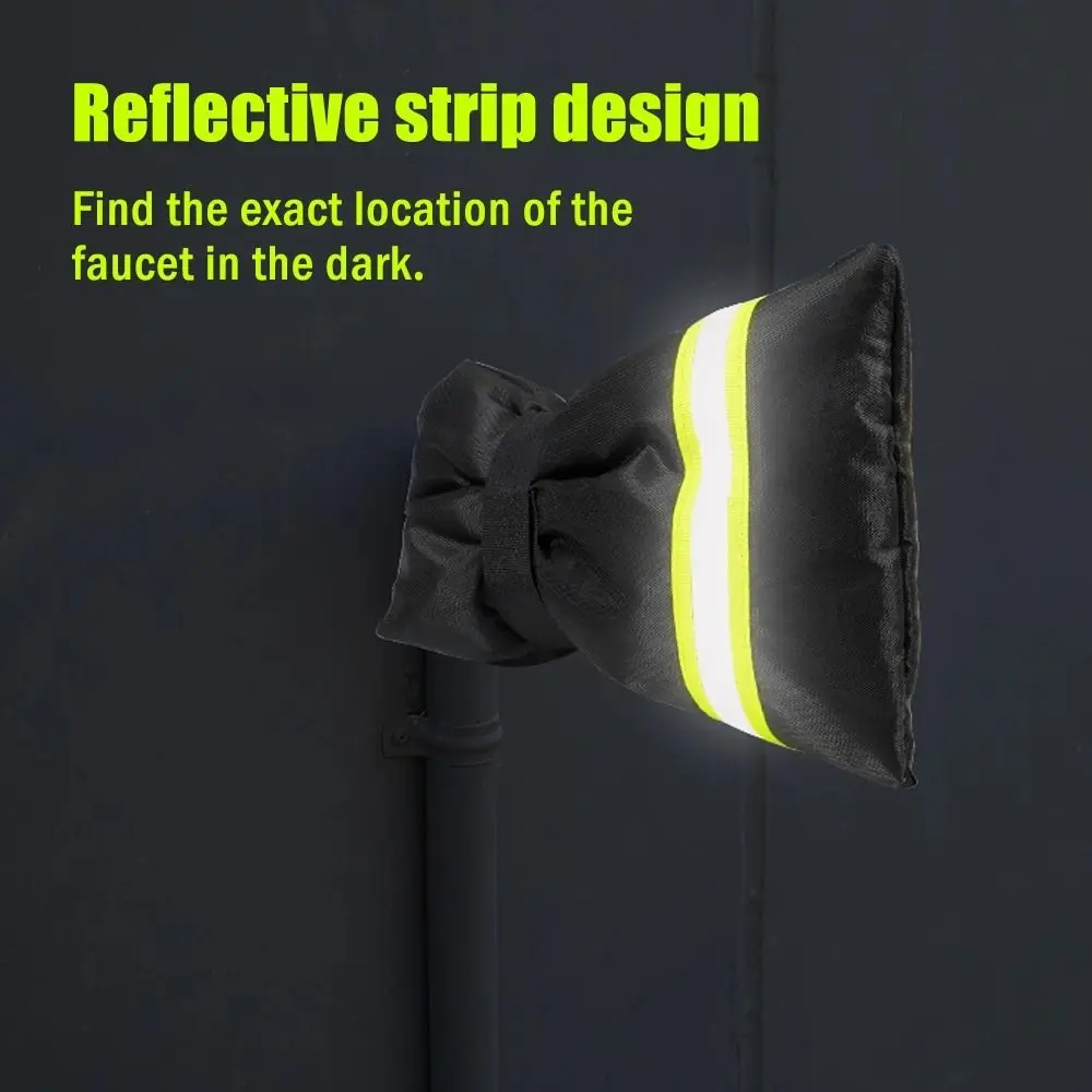 Oxford Cloth Winter Faucet Cover Waterproof Antifreeze Faucet Freeze Protection Frost Insulated Accessory Tap Protector
