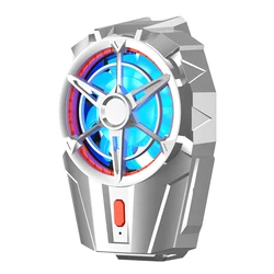 Rechargeable Silent Mobile Gaming Cooler with Adjustable 3 - Speed Fans (Rechargable)