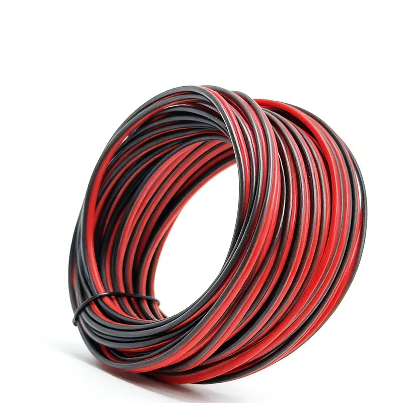 Durable 22AWG Tinned Copper 2-Pin Extension Cable for Power Supply (5M/20M)