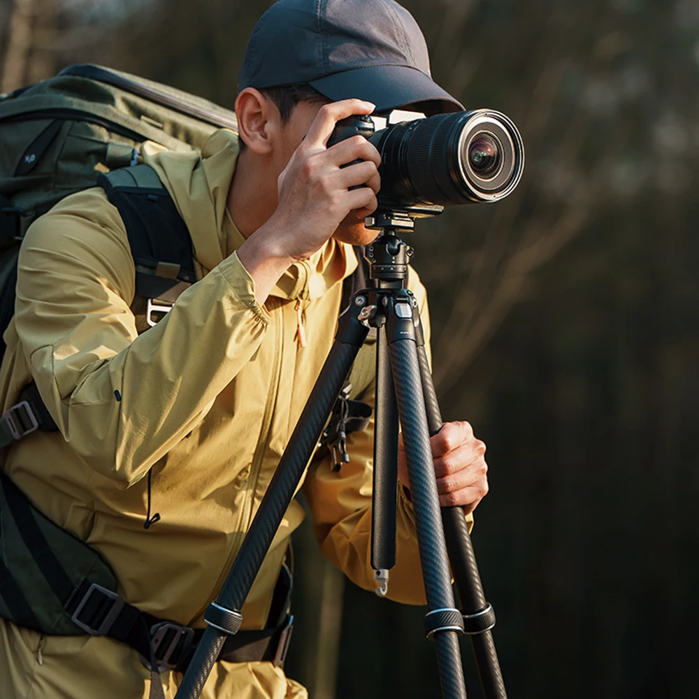 Ulanzi FALCAM TreeRoot Quick Lock Lite Tripod with F38 Quick Release Upright 360° Ball Head for DSLR Camera Photography Vlog