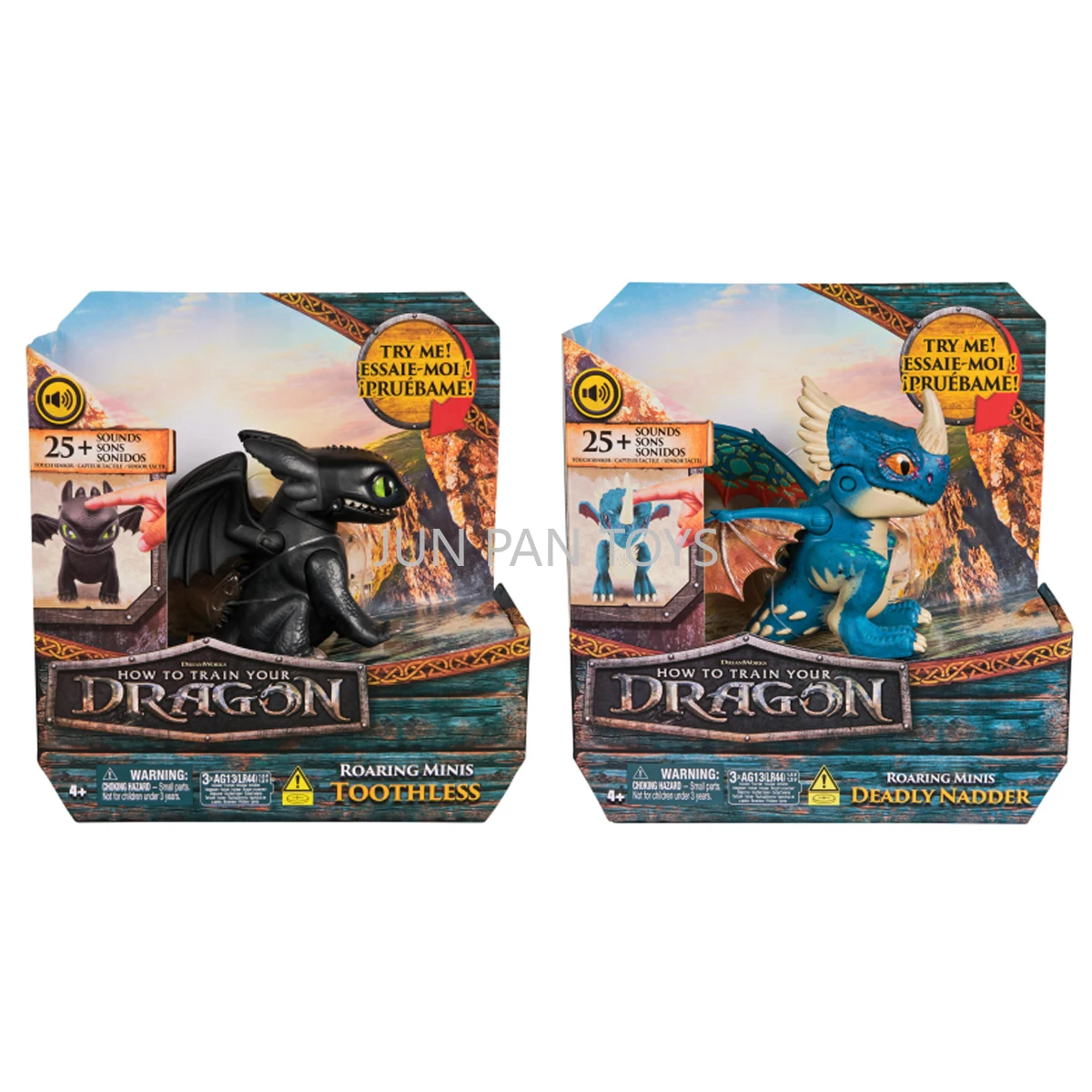 Como treinar seu dragão rugido minis desdentado pecado nadder com mais de  25 sons figura de ação menino boneca eletrônica brinquedos das crianças -  AliExpress, image size:1200x1200