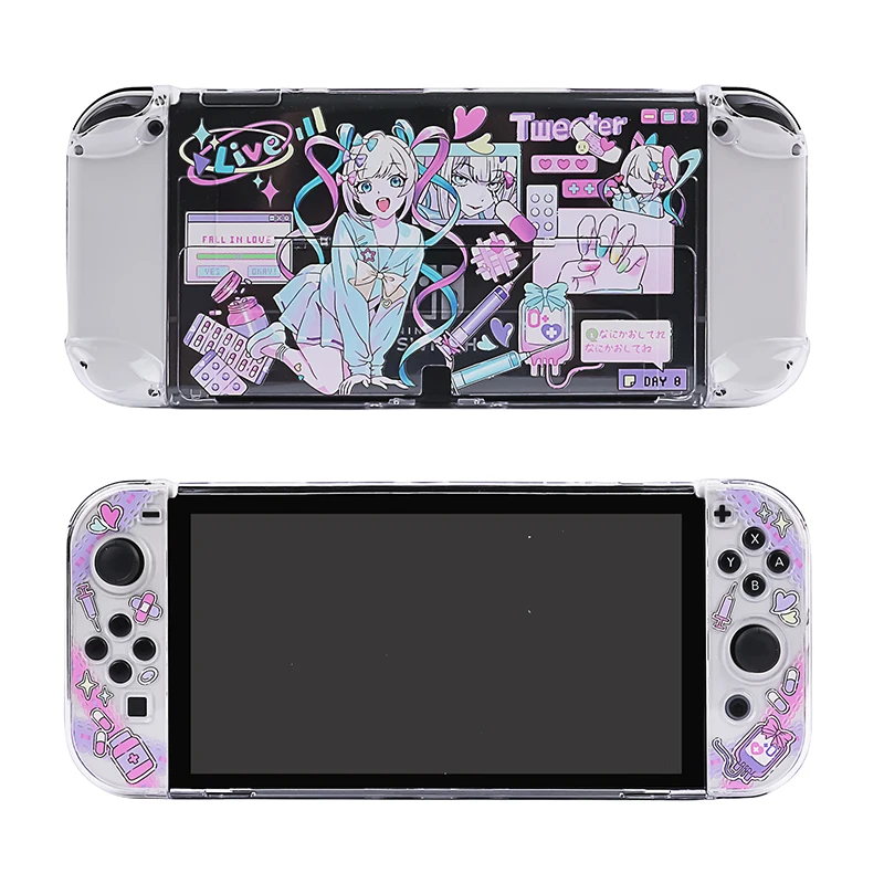 Adorable Anime-Inspired Transparent Protective Case