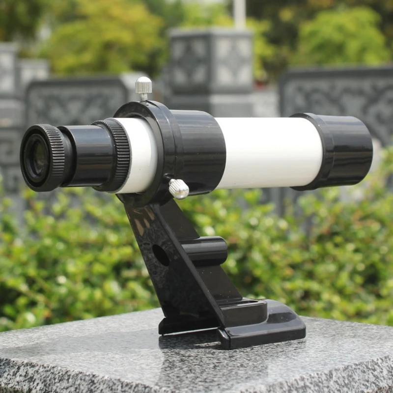 Telescope 5X24 Star Finder Scope 5X Magnification Finderscopes with Base Mount Stand