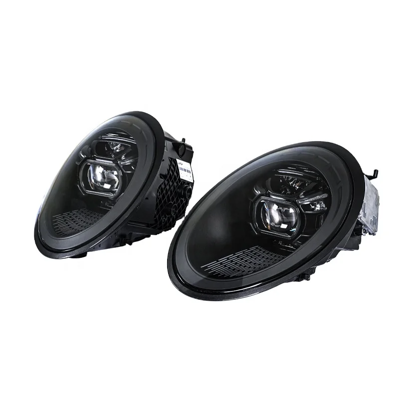 

insert headlamp headlight assembly For 2012-2018 Porsche 911 991 upgrade 992 with LED daytime running lights Matrix