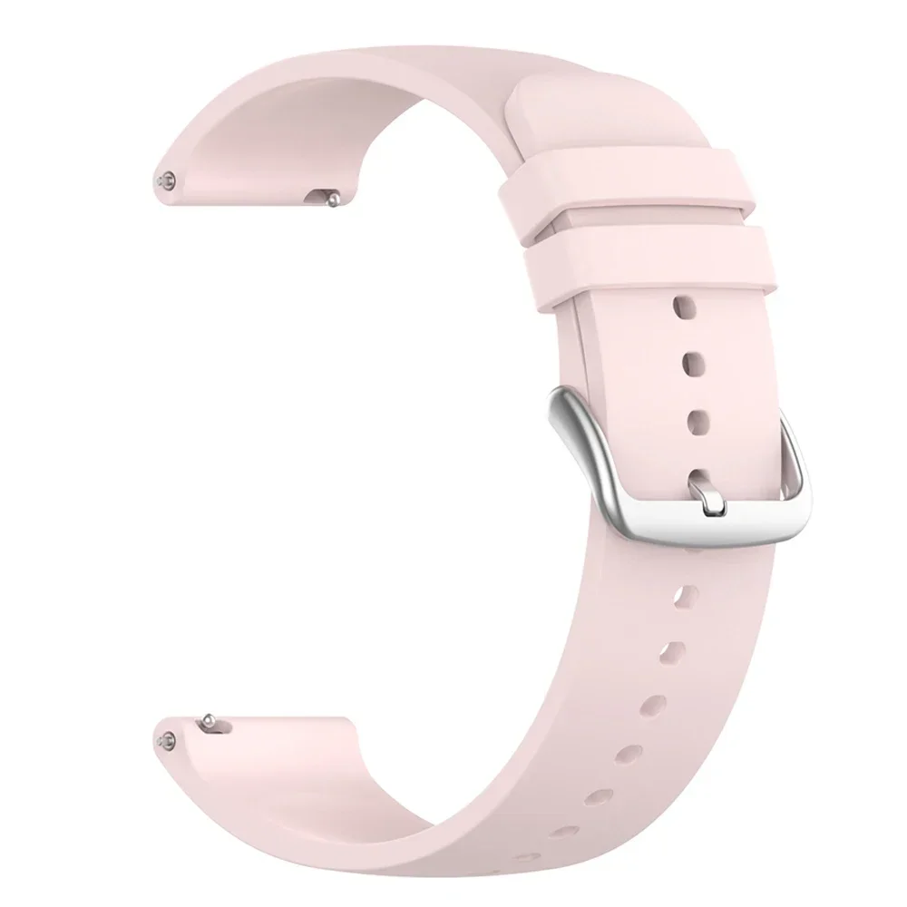 22mm Sport Silicone Smartwatch Band - Versatile Replacement Strap in Vibrant Colors