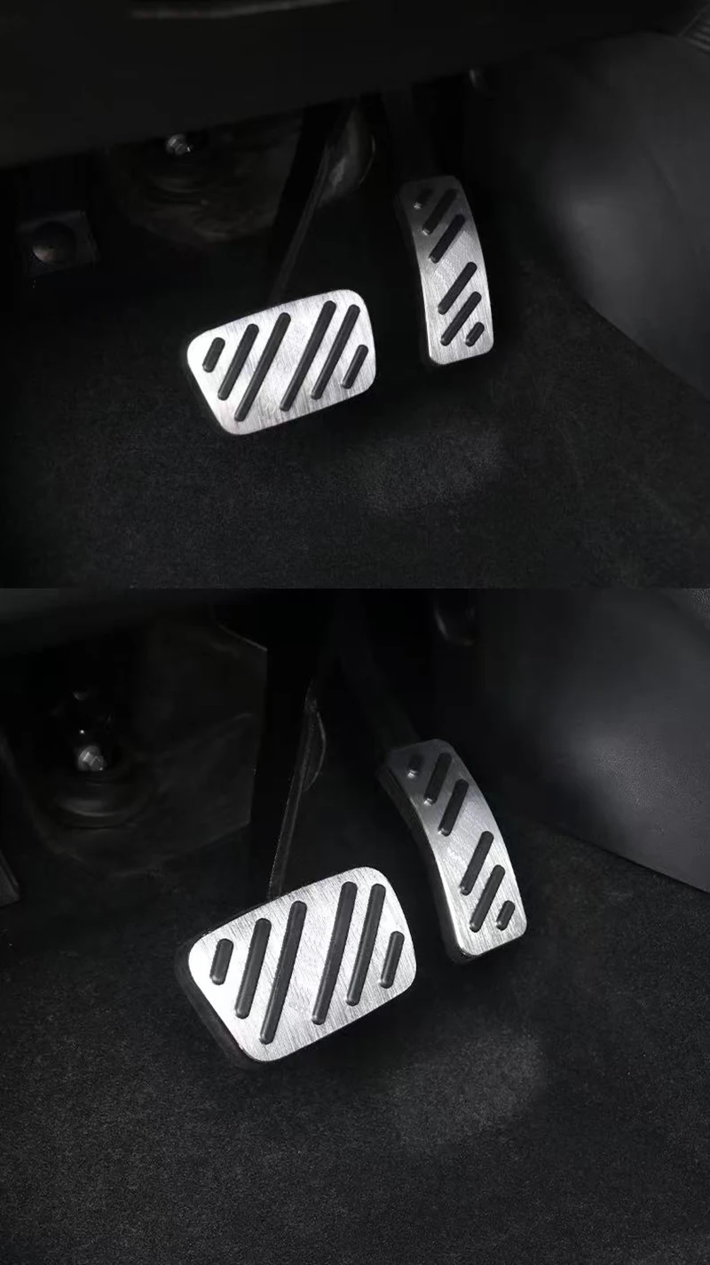 Accelerator Gas Pedal Brake Foot Rest Suport Pedal Alumium Alloy Auto Accessory For MG RX5