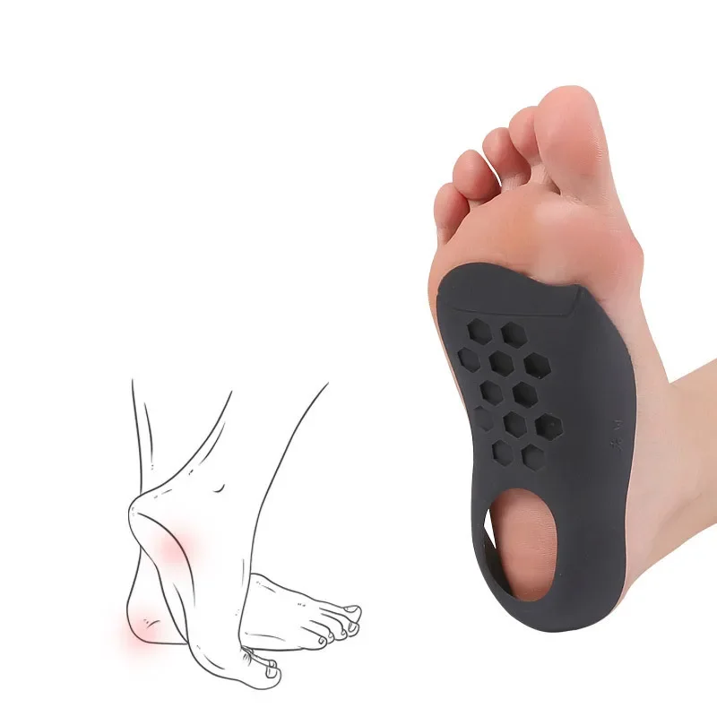 1Pair EVA Orthopedic Insoles for Men Shoes Orthotic Flat Foot Arch Plantar Fasciitis Inserts Feet Massage Foot Care Tools