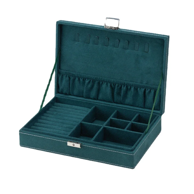 

Ящик для хранения зеленых искусств, многофункциональный фотобокс с замком, ящик, многослойный шкаф для ювелирных изделий