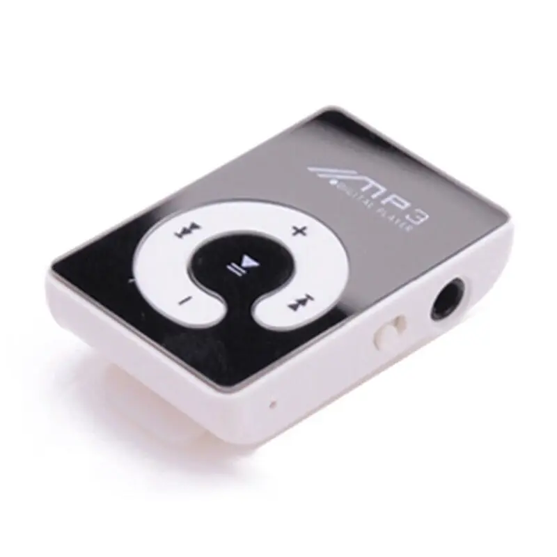 Wholesale C Key Clip Insert MP3 New Mini Mp3 Player Music Player Mirror Card Clip High Quality Music Playback 