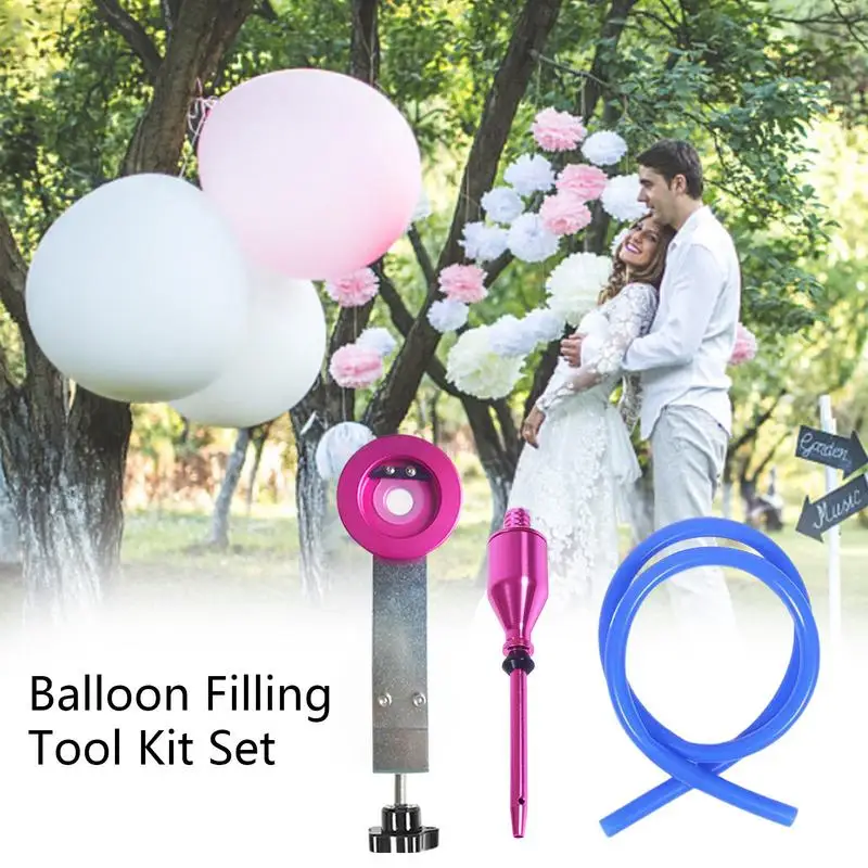 Balloon Filling Tool Balloon Stretcher Filler Kit Easy To Apply Stretcher Filler For Artistic Decorations Anniversary