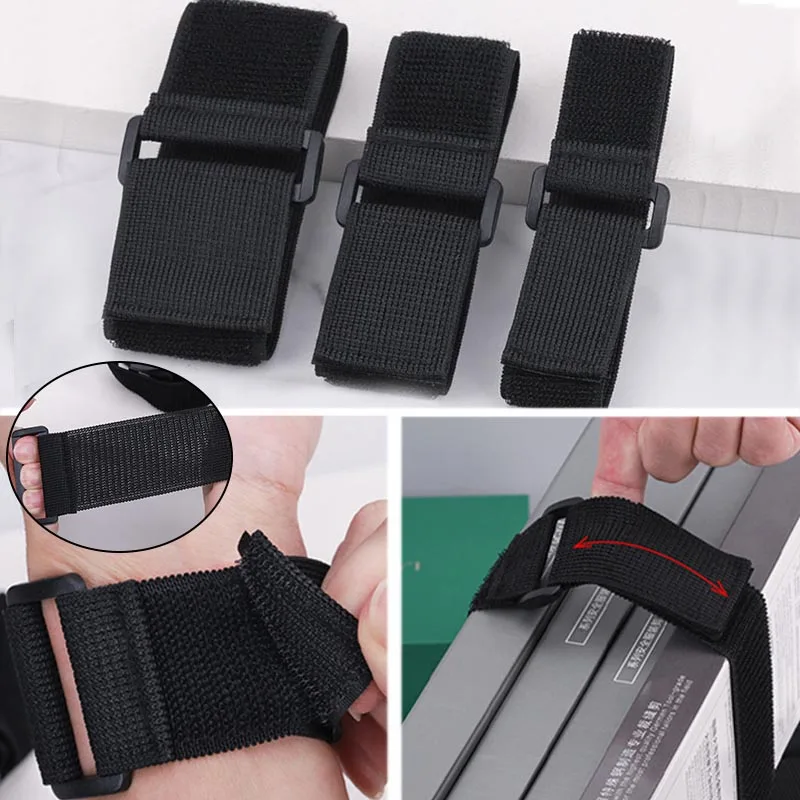 Correas De Velcro Rieoany - 11 Unidades, Con Hebilla Metálica, 2x50 Cm, Para Organizar Cables Y Equipos