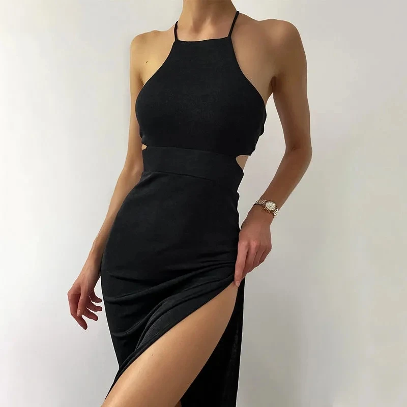 

Vestido Maxi Dress For Women De Novia Boda Invitada Bridesmaid Noche Prom Black Vestidos Elegantes Para Mujer Night Blue Fiesta
