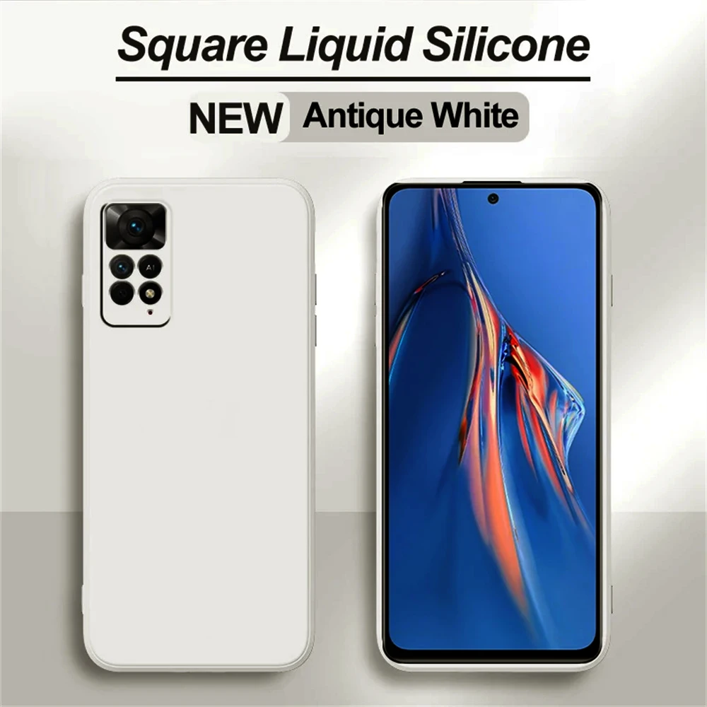 Luxury Liquid Silicone Shockproof Phone Case Cover