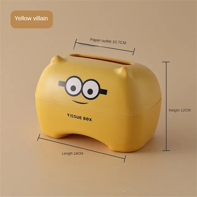 1/2PCS Cartoon Tissue Box: A stylish and affordable solution for storing tissues
