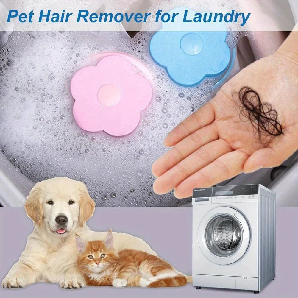Plum Blossom Washing Machine Filter Remove Dirty Hair Mesh Yarn Laundry Reusable Ball Pet Fur Lint Hair Catcher Clothe Cleaning laundry ball laundry hair catcher